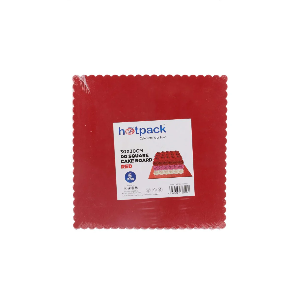 Square Cake Board 5 Pieces - Image 24