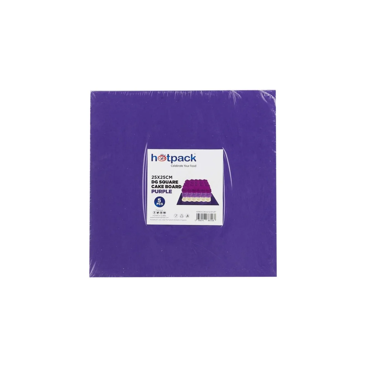 Square Cake Board 5 Pieces - Image 30