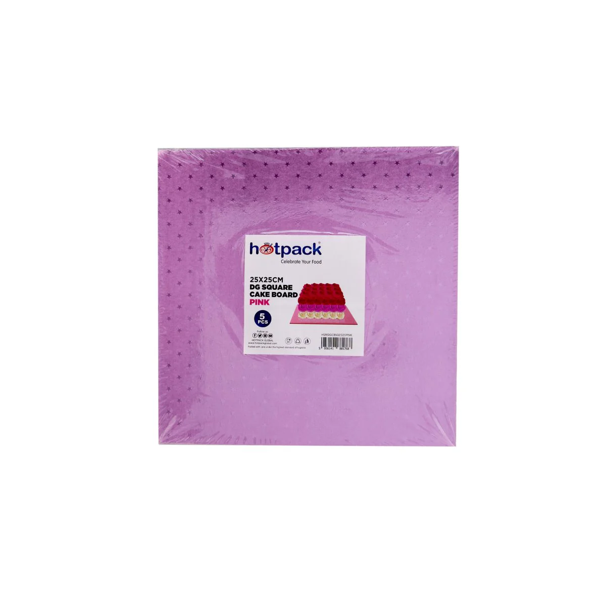 Square Cake Board 5 Pieces - Image 39