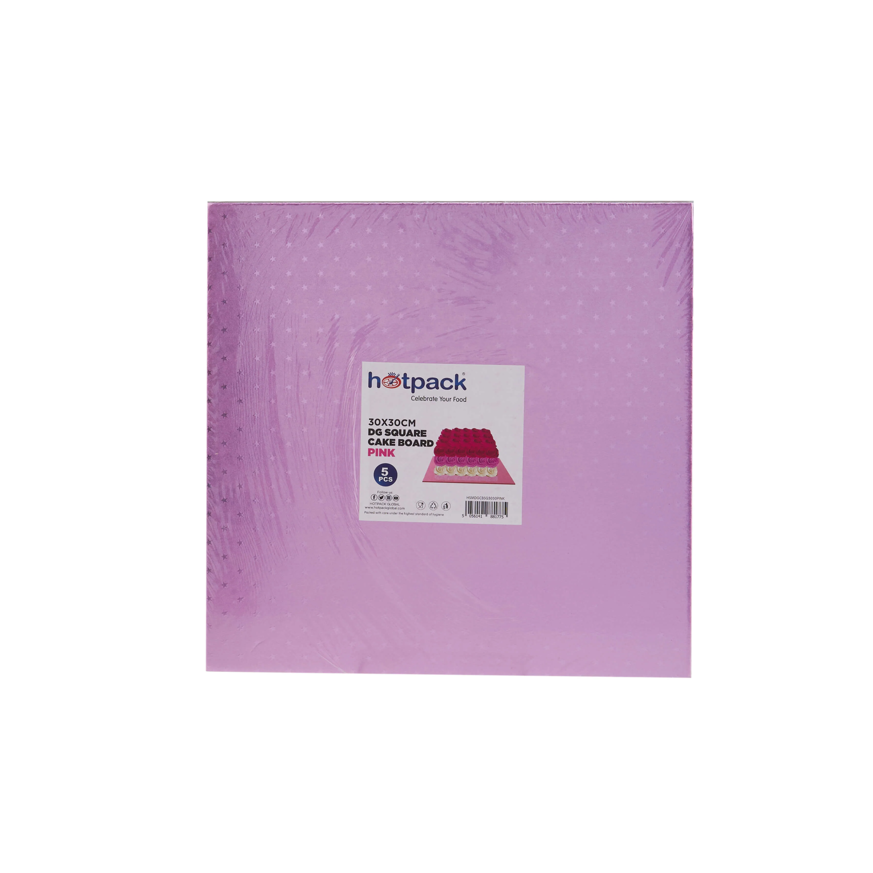 Square Cake Board 5 Pieces - Image 42