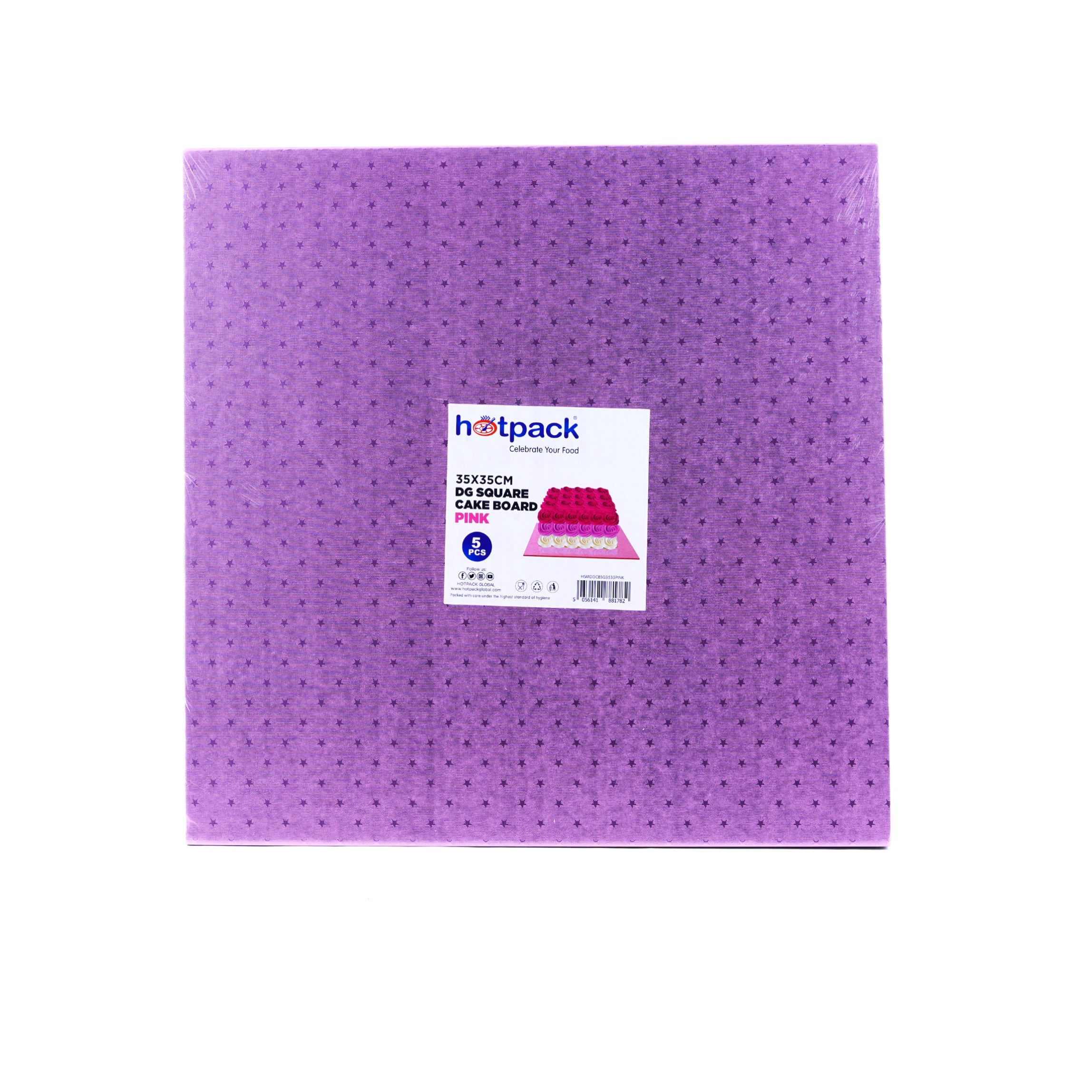 Square Cake Board 5 Pieces - Image 45