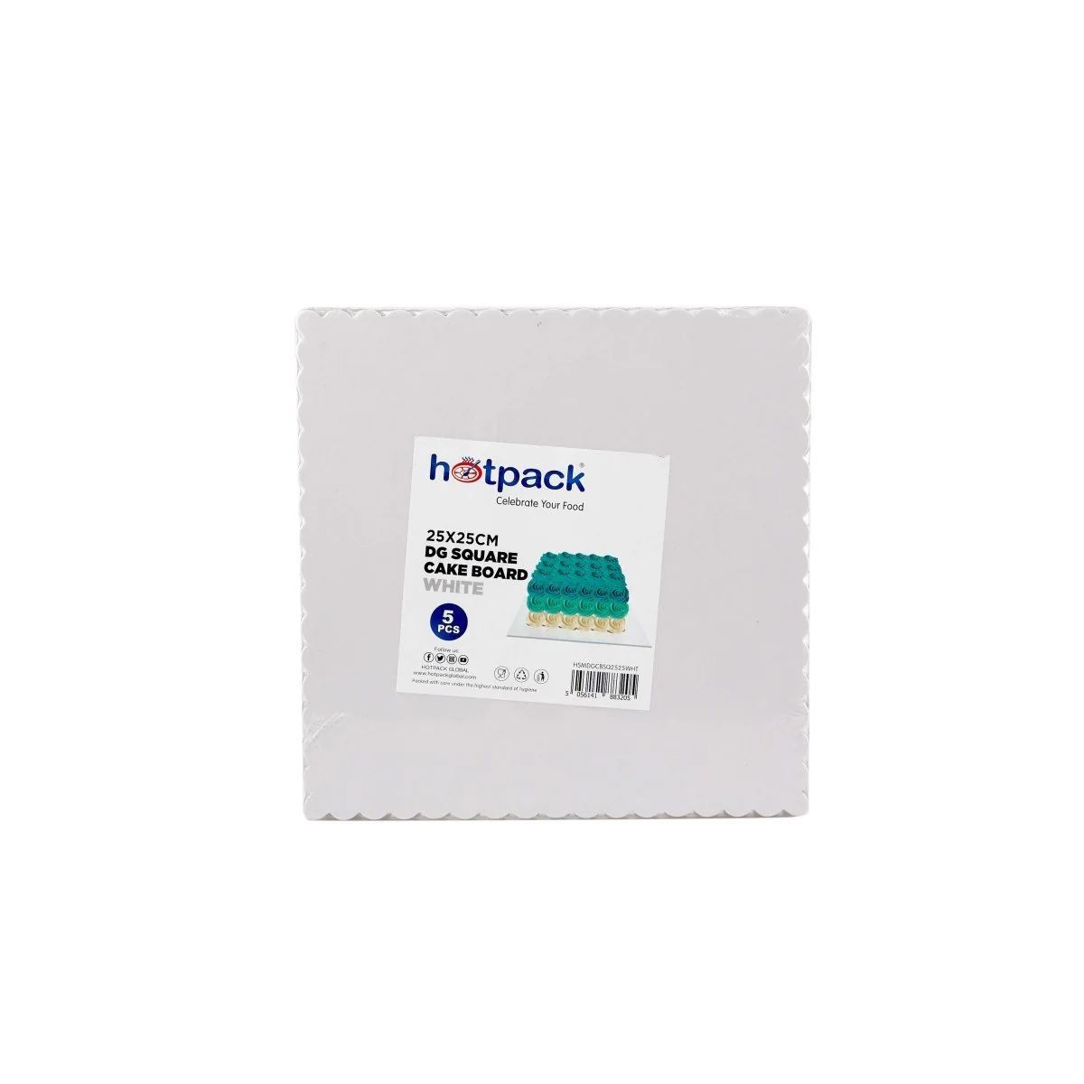 Square Cake Board 5 Pieces - Image 6