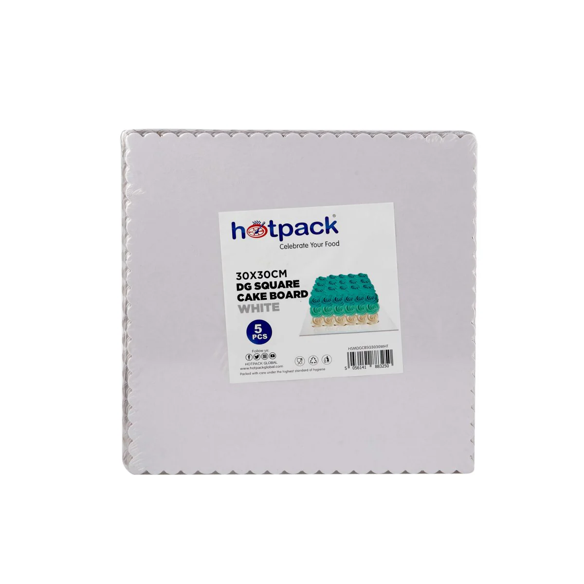 Square Cake Board 5 Pieces - Image 9