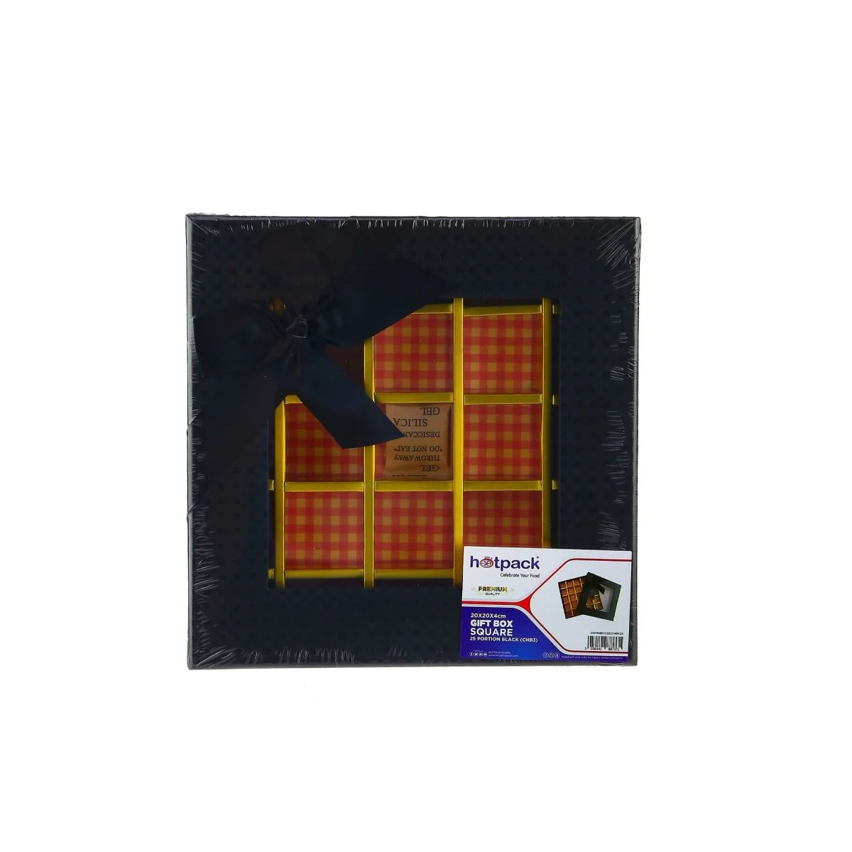 Square Chocolate Gift Box 25 Division - 1 Piece - Image 10