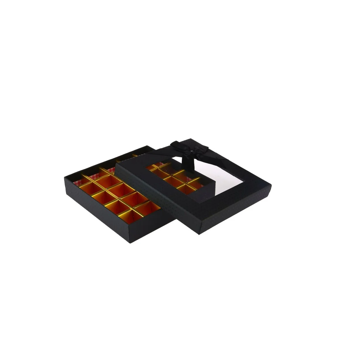 Square Chocolate Gift Box 25 Division - 1 Piece - Image 11