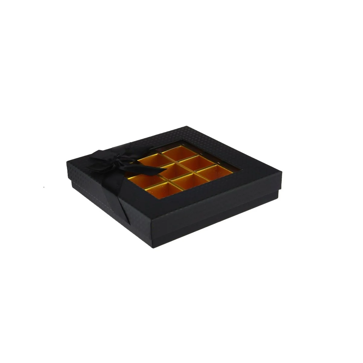 Square Chocolate Gift Box 25 Division - 1 Piece - Image 13