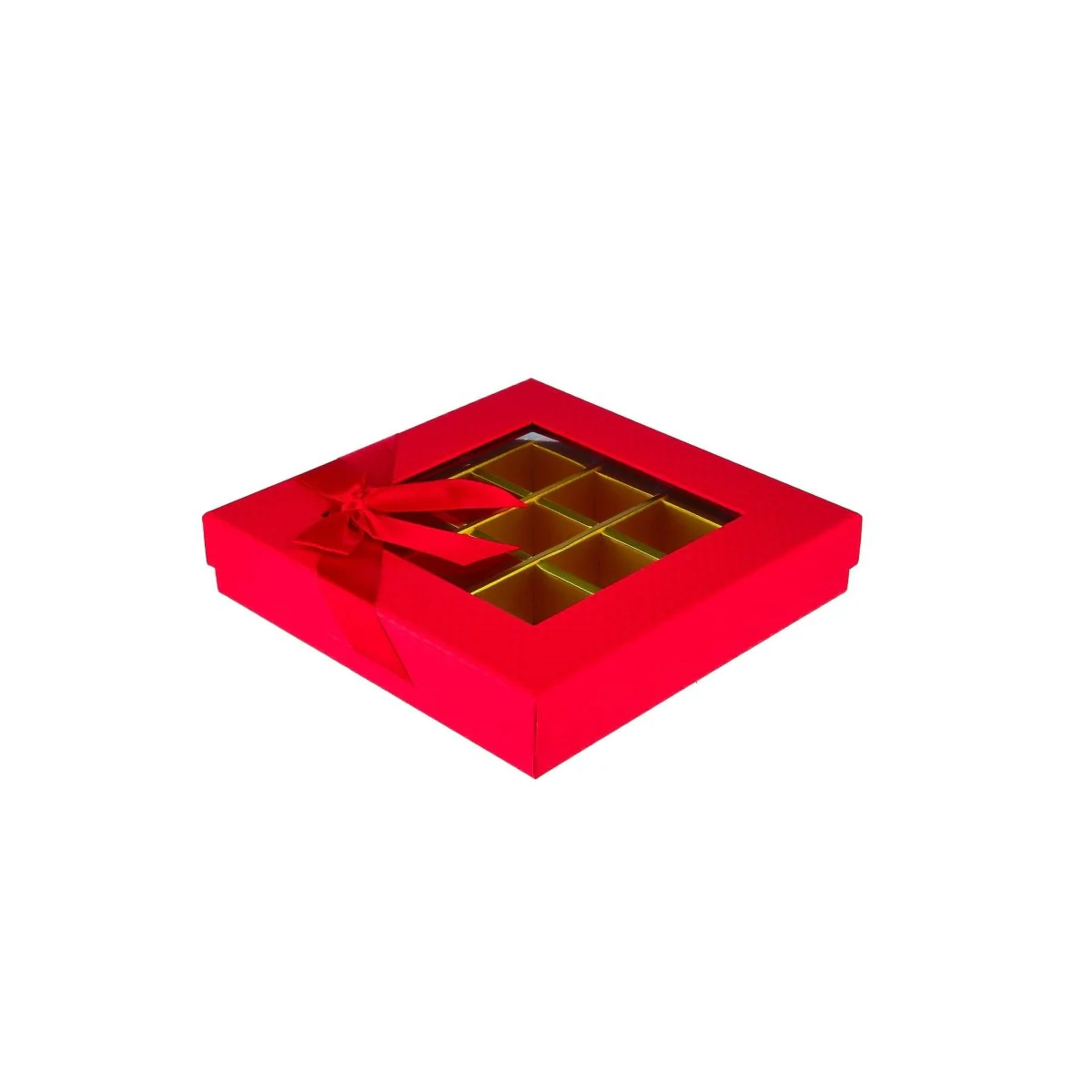 Square Chocolate Gift Box 25 Division - 1 Piece - Image 23