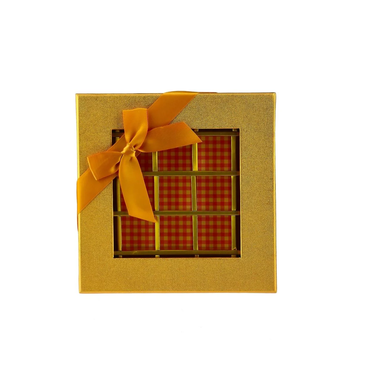 Square Chocolate Gift Box 25 Division - 1 Piece - Image 24