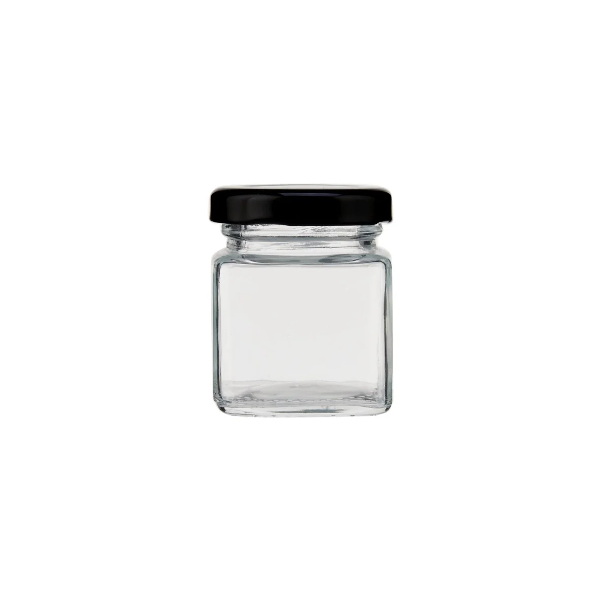 Square Glass Jar