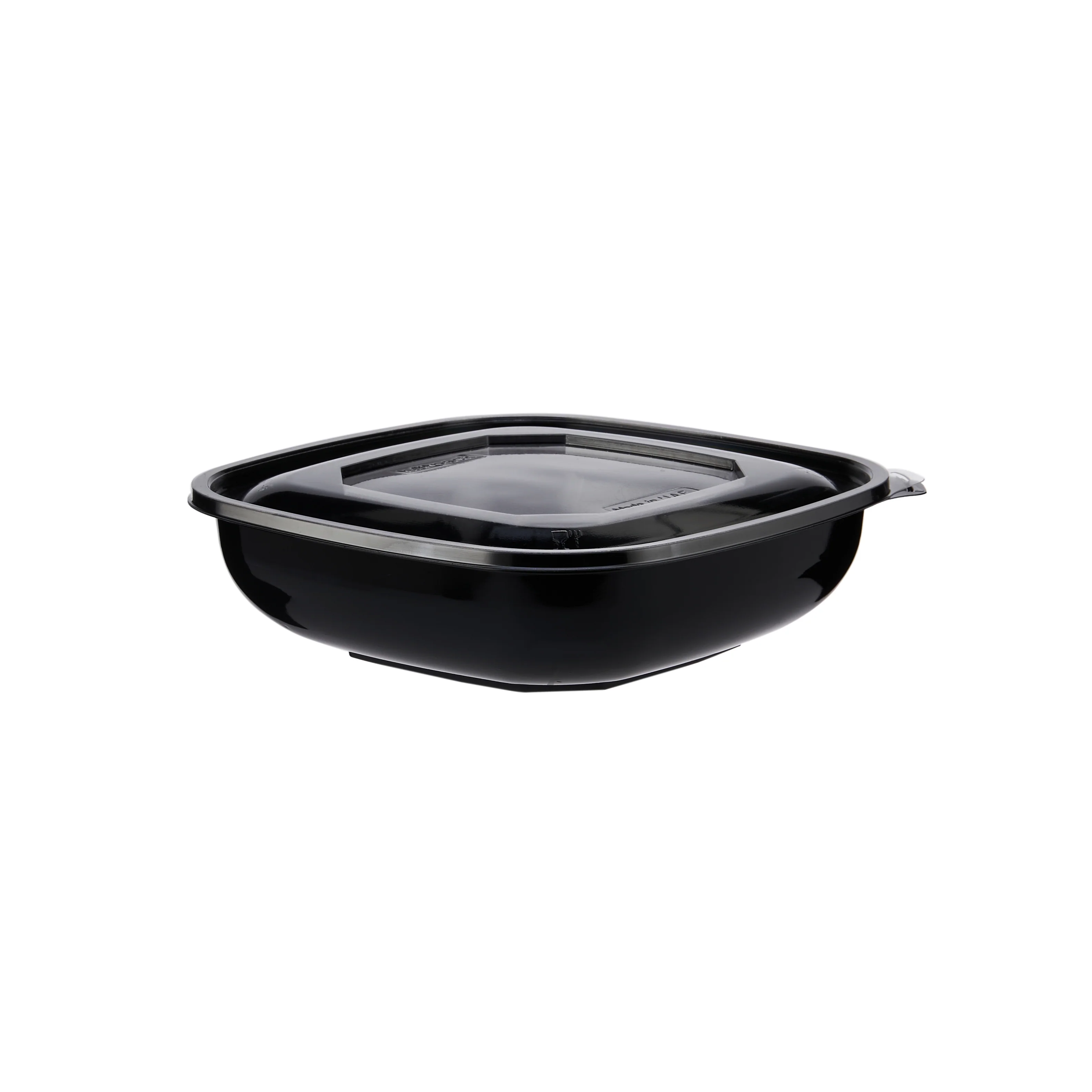 Square Salad Bowl With Clear Lid - Image 15
