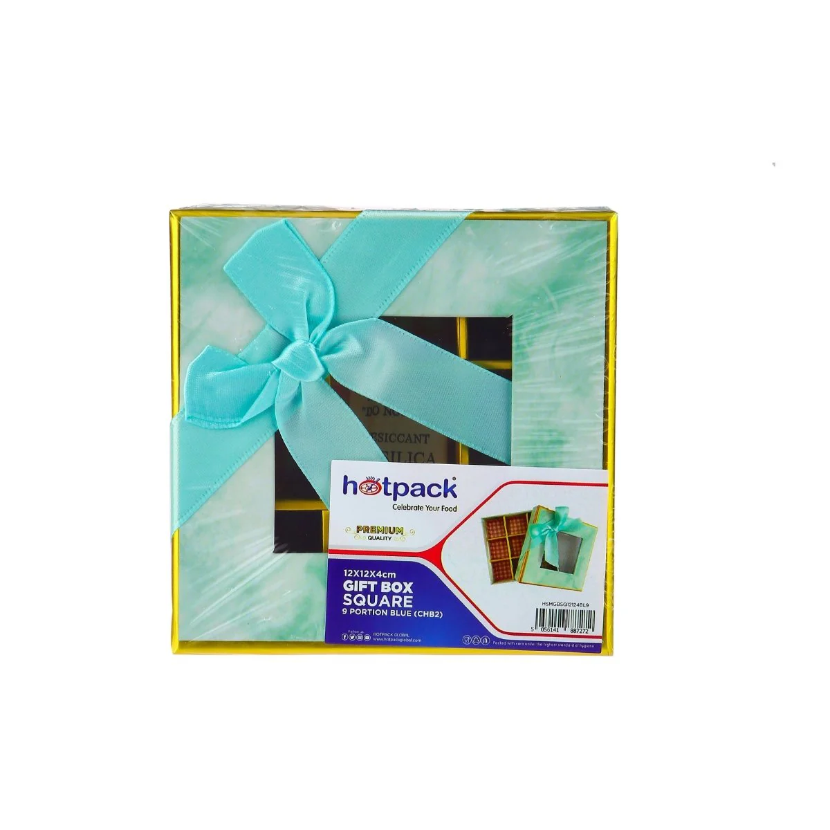 Square Shape Chocolate Gift Box 09 Division - 1 Piece - Image 21