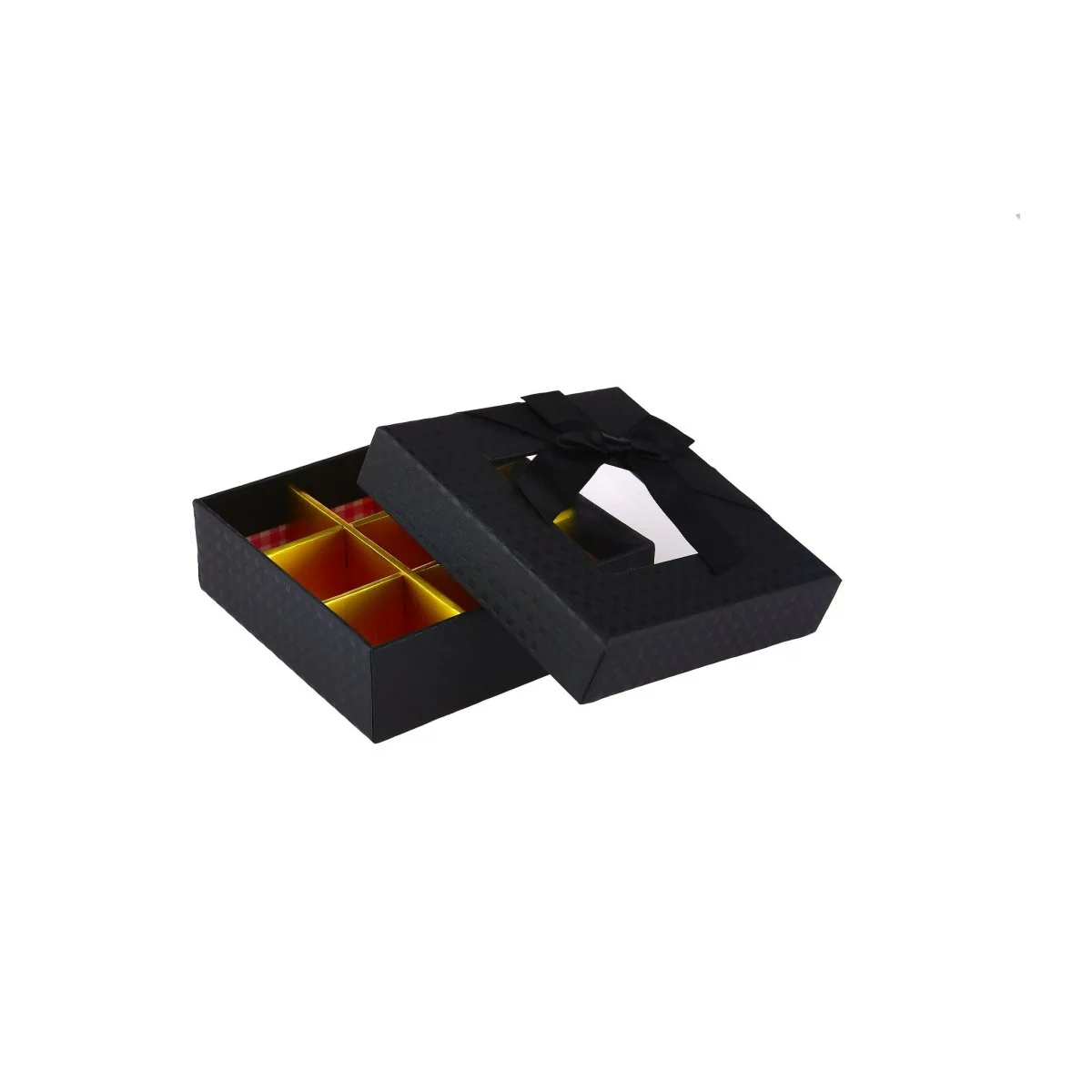 Square Shape Chocolate Gift Box 09 Division - 1 Piece - Image 5