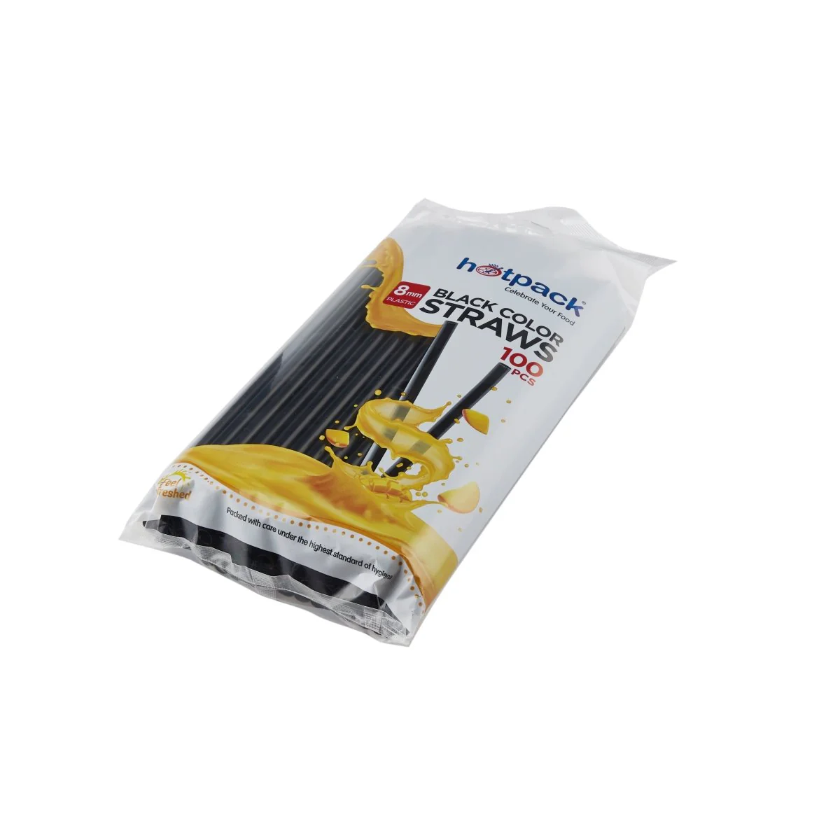 Straight Black Straw 8 mm - Image 3