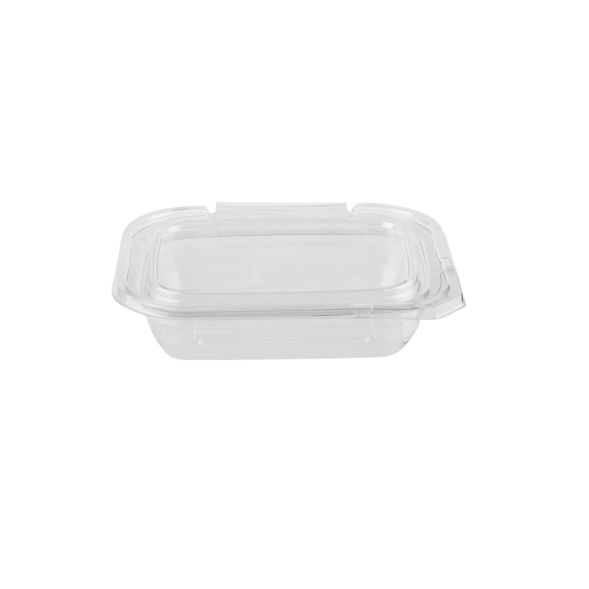 Tamper Evident Square Clear PET Container - Image 3