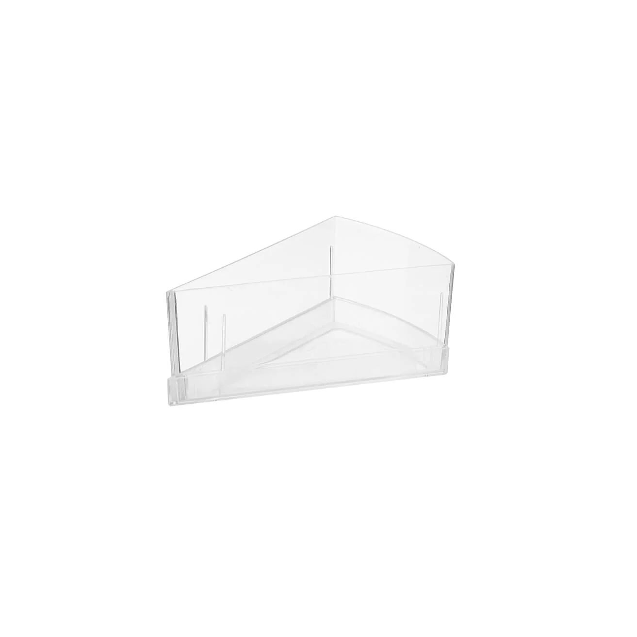 Triangle Clear Dessert Cup With Lid - Image 6
