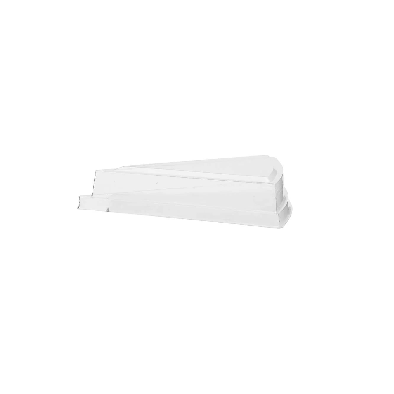 Triangle Clear Dessert Cup With Lid - Image 8