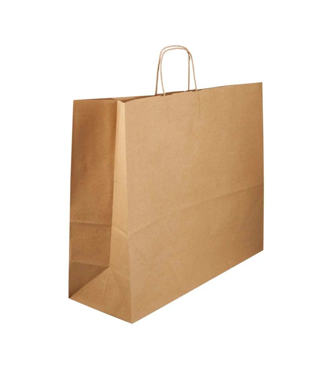 Twisted Handle Kraft Brown Paper Bag 250 Pieces - Image 13