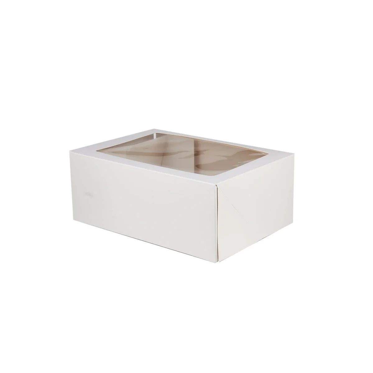 White Cup Cake Box with Inserts - Image 6
