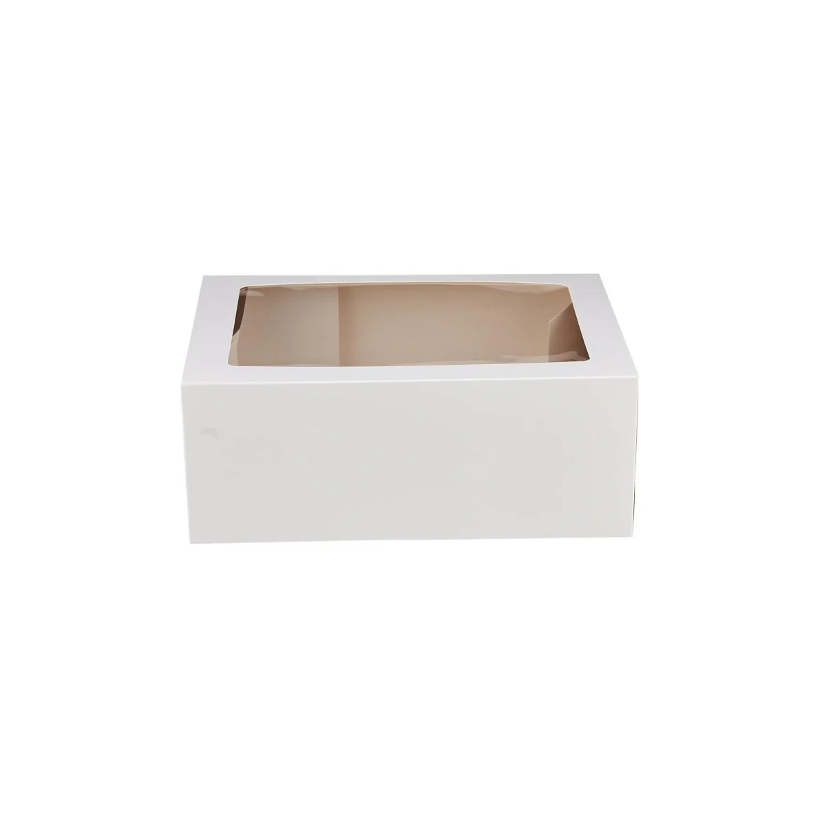 White Cup Cake Box with Inserts - Image 7