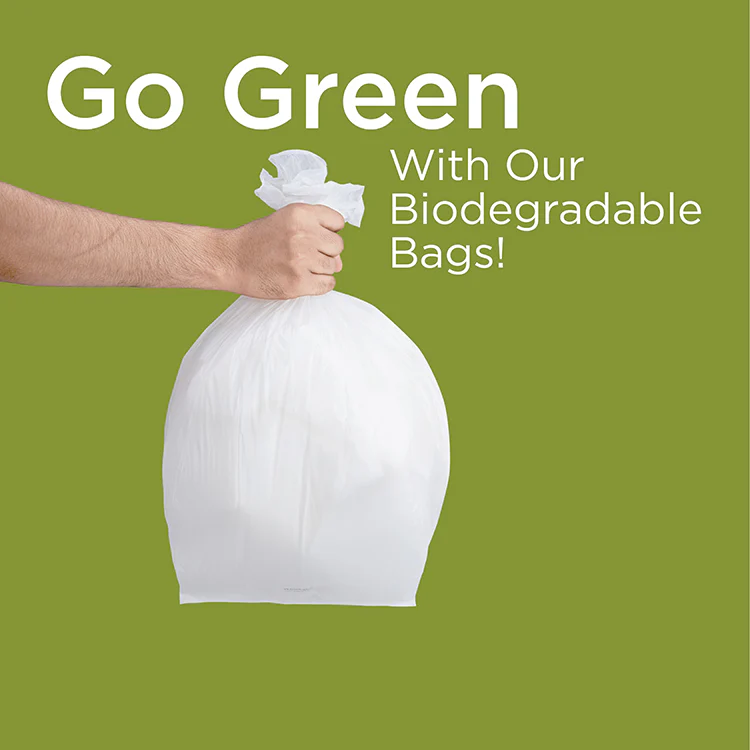 White Dust Bin Bag Roll - Image 4