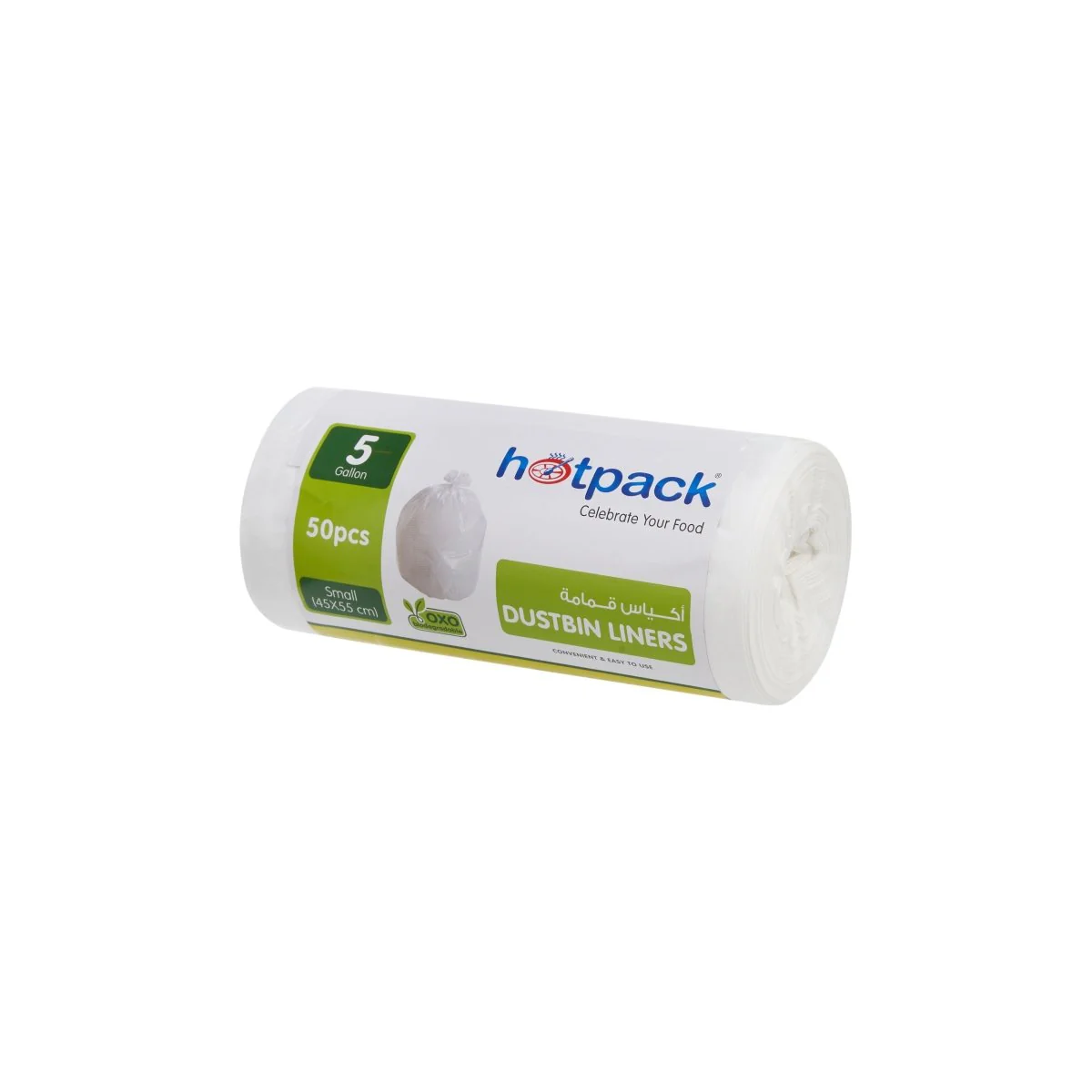 White Dust Bin Bag Roll - Image 7