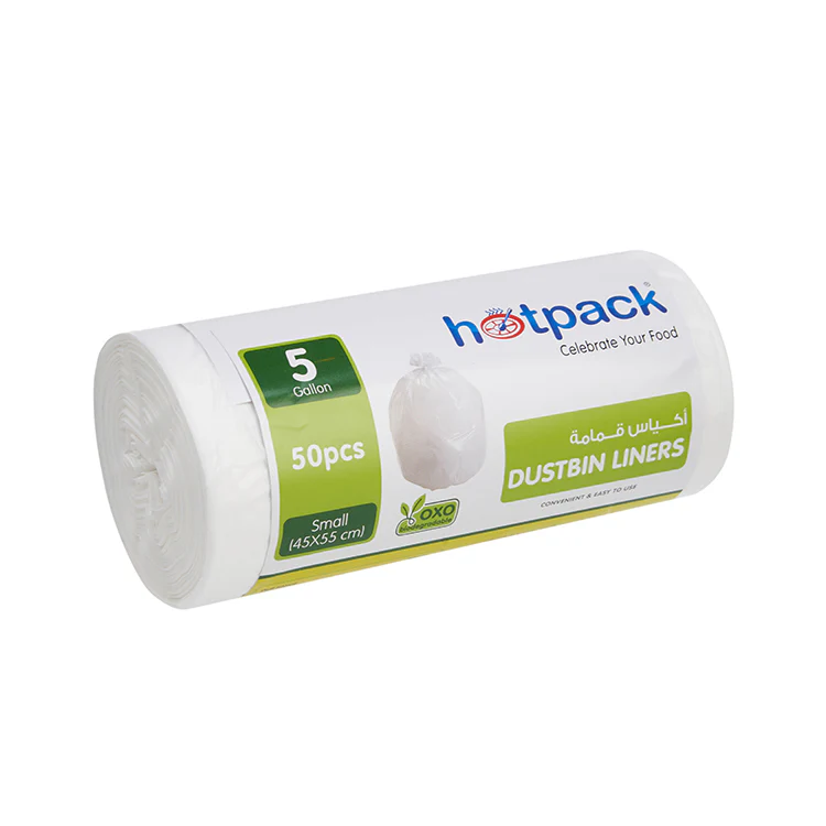 White Dust Bin Bag Roll - Image 8