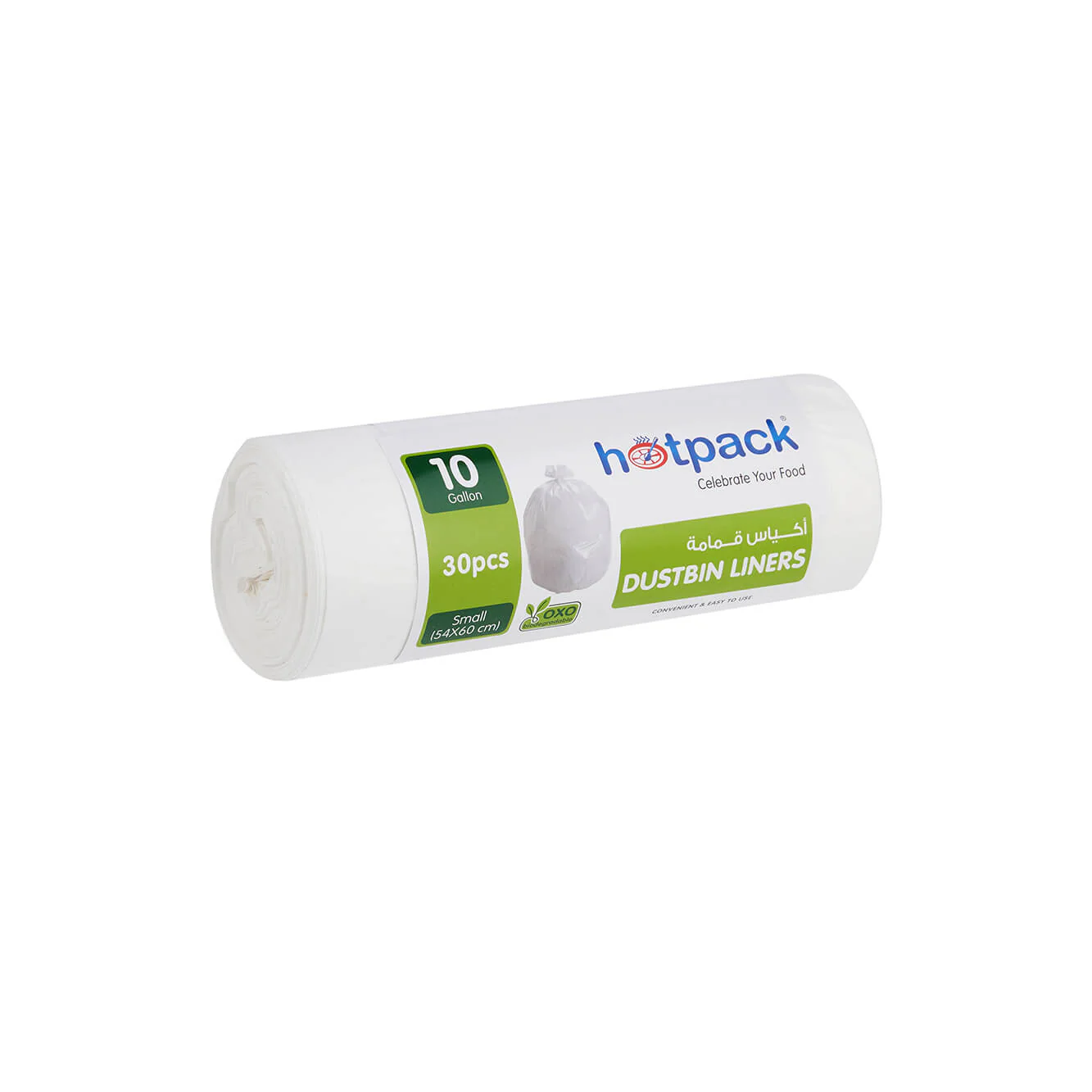 White Dust Bin Bag Roll - Image 9