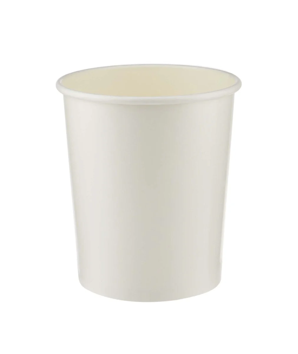 White Paper Noodle Bowl with Paper Lid - Image 23