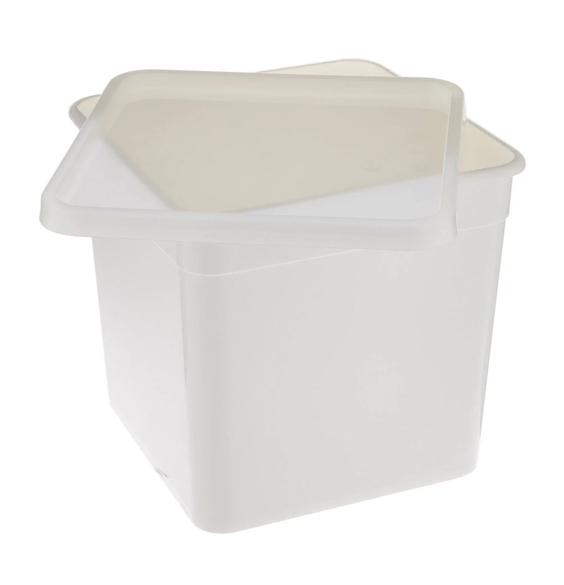 White Plastic 4 Litre Pail 100 Pieces - Image 8