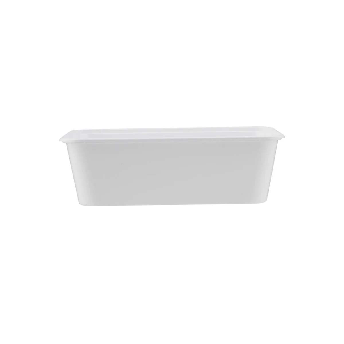 White Rectangle Microwave Container - Image 10