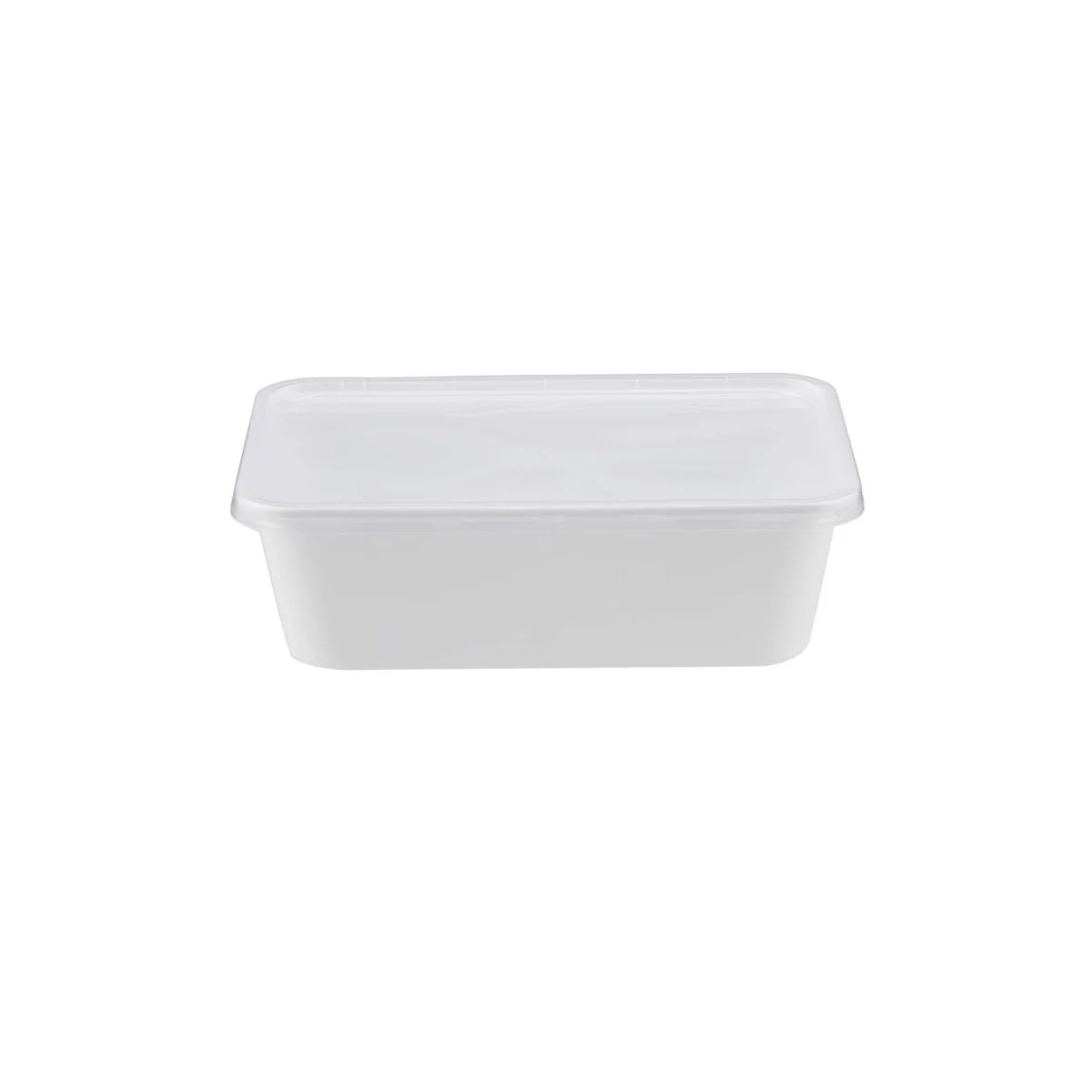 White Rectangle Microwave Container - Image 11