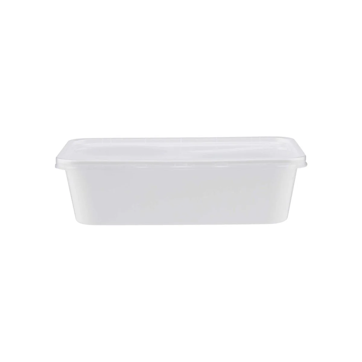 White Rectangle Microwave Container - Image 5