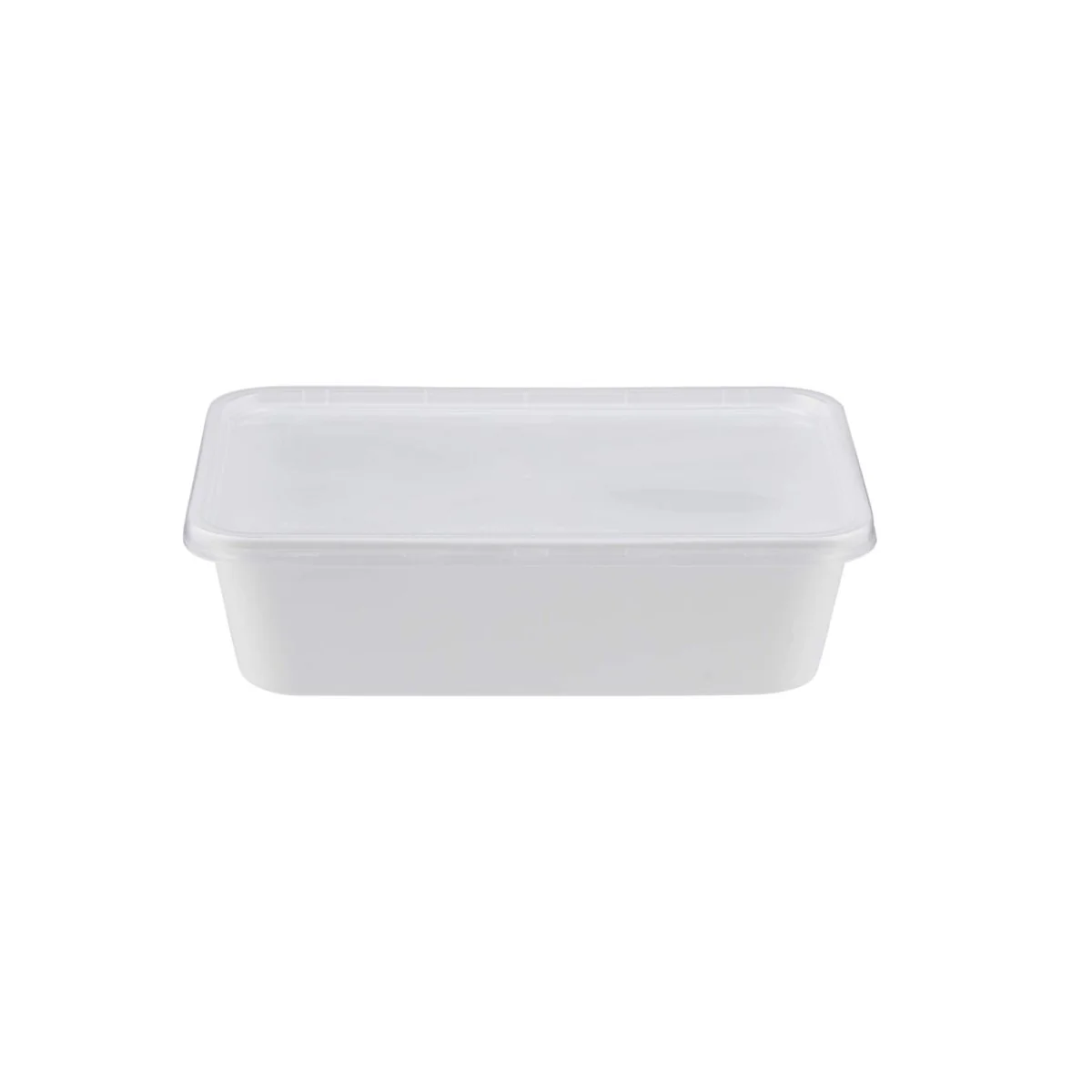 White Rectangle Microwave Container - Image 7