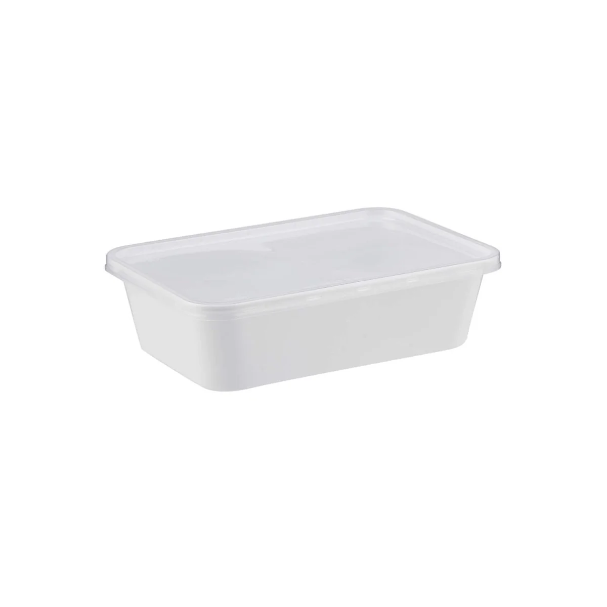 White Rectangle Microwave Container - Image 8