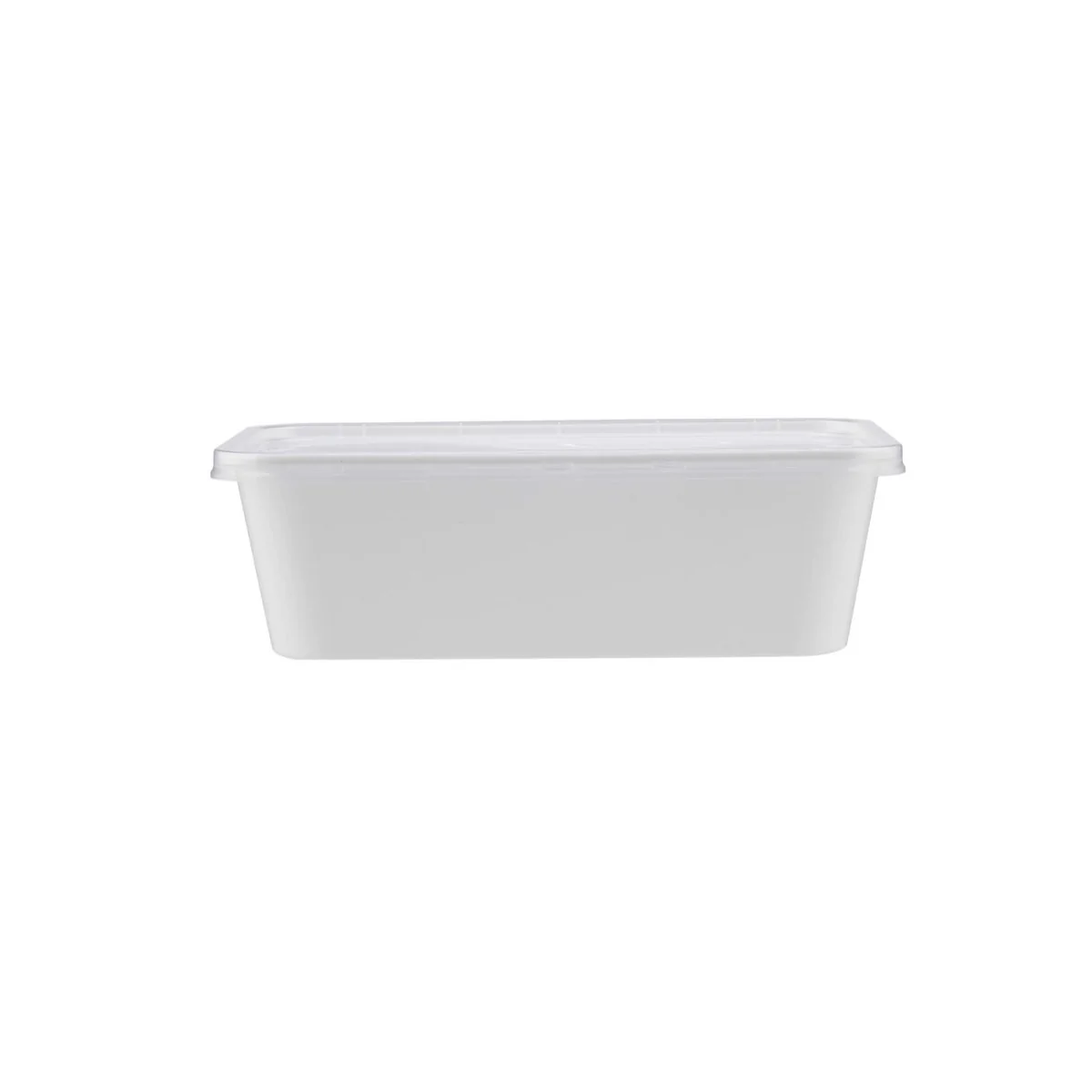 White Rectangle Microwave Container - Image 9