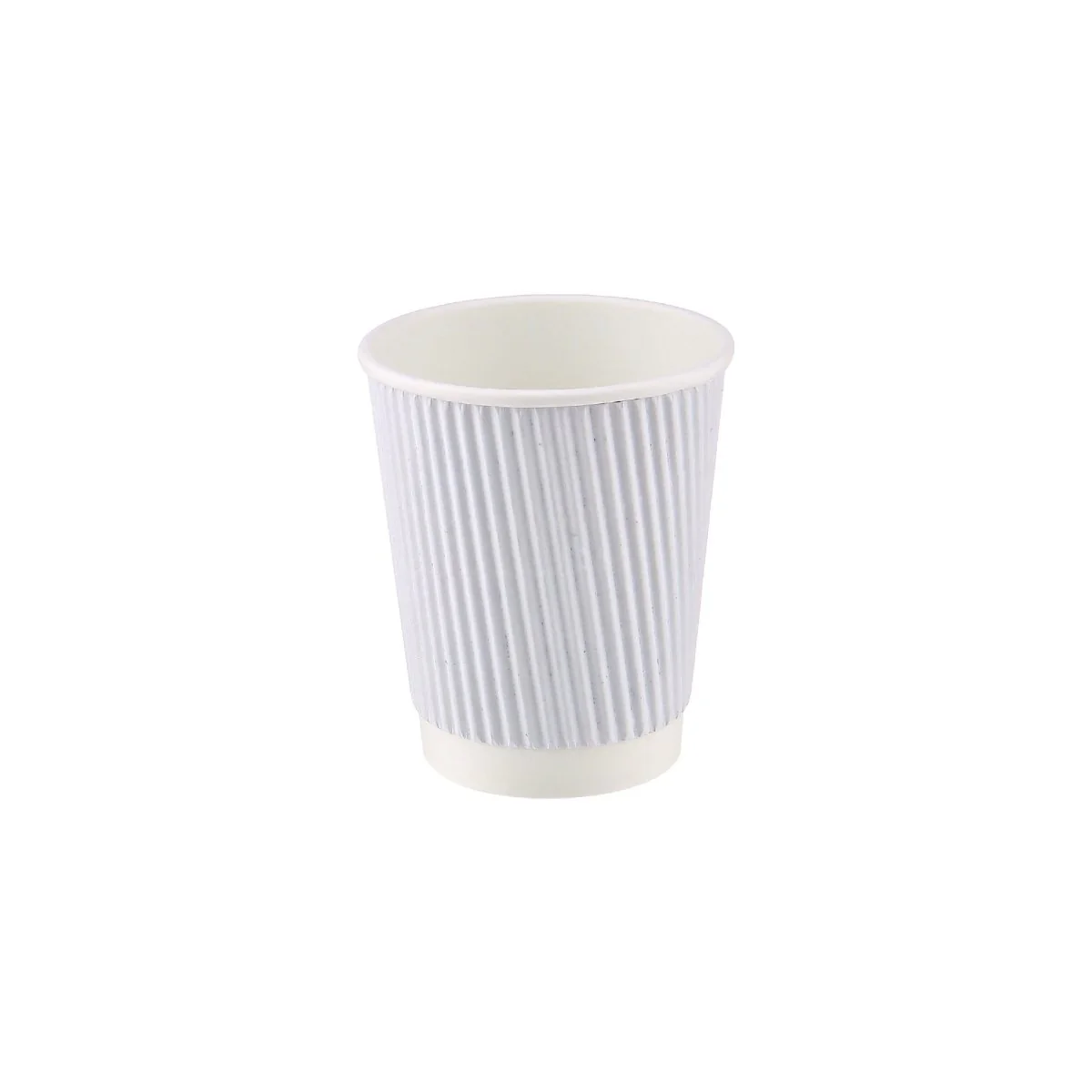 White Ripple Paper Cups - Image 2