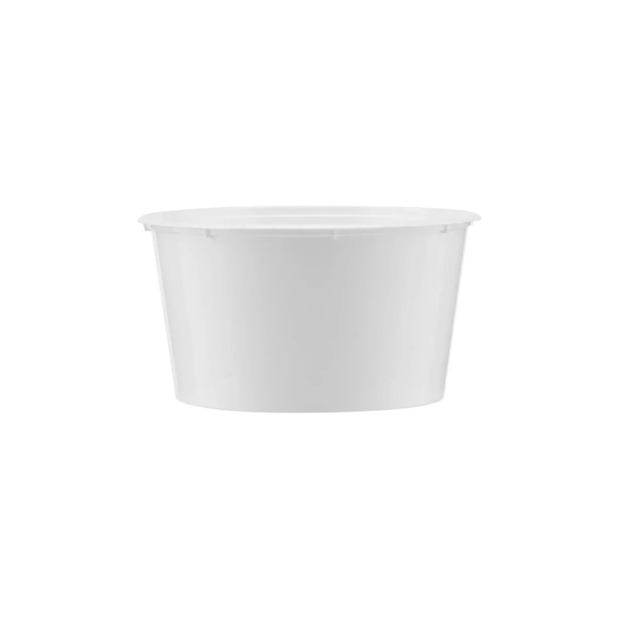 White Round Microwave Container - Image 2