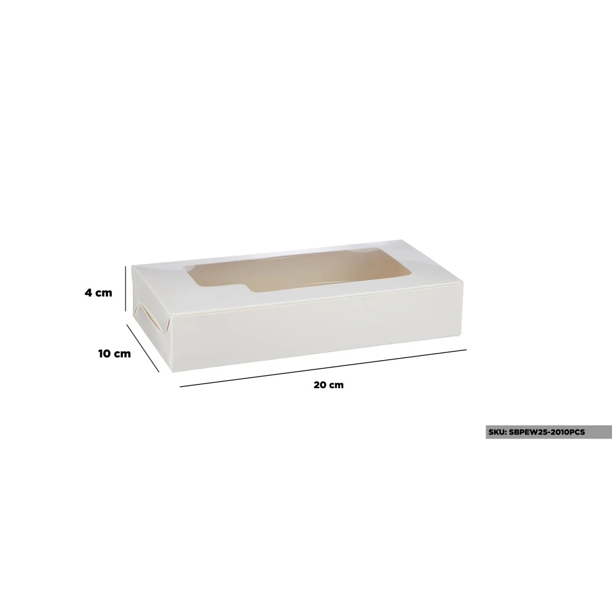 White Sweet Box with Window - Image 12