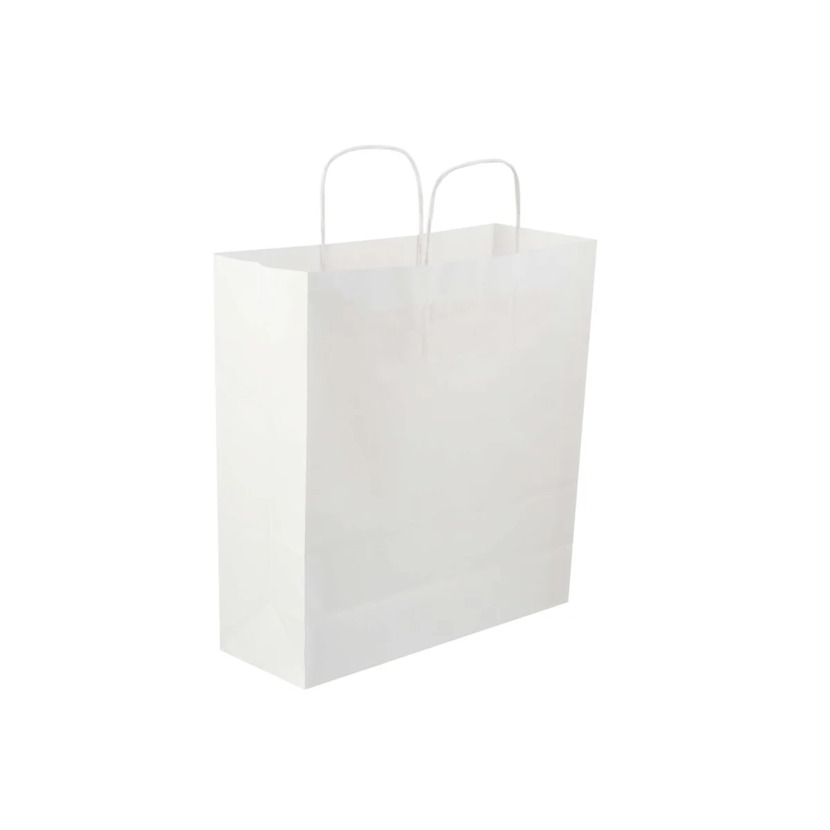 White Twisted Handle Paper Bag - Image 15